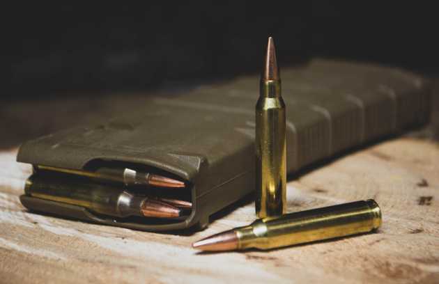 Magasin med ammunition